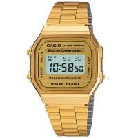 ราคา Casio นาฬิกาข้อมือ ชาย-หญิง สายสแตนเลส รุ่น A168WG-9W - Gold (362143222)