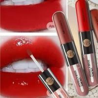 ราคา YZS Double Head Lip Glazeลิปสติกเนื้อแมทต์ ติดทนนาน ไม่ซีดจาง ไม่ติดปาก ลิปสติกเนื้อแมทต์ (55803232826)