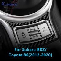 ราคา KUNGKIC สําหรับ Toyota 86 Subaru BRZ 2012-2020 Gearshift Paddle ปุ่มกรอบคาร์บอนไฟเบอร์ Trim กรอบการปรับเปลี่ยนภายในอุปกรณ์เสริมยานยนต์ (46955882421)
