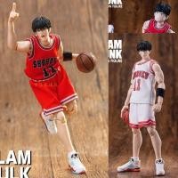 ราคา GT Dasheng โมเดล Slam Dunk Xiangbei ทีม Kaede Rukawa No. 11 Super Action Figure SLAMDUNK เสื้อผ้าสีขาวสีแดง (57356293424)