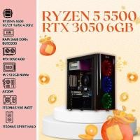 ราคา BOSSPC / RYZEN 5 5500 / 16GB DDR4 BUS3200 / RTX 3050 6GB / M.2 512GB (52756242843)