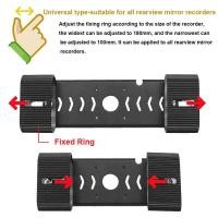 ราคา EKLEVA Aluminum Alloy Universal Holder For Car DVR Rear View Mirrors Holders Video Recorder Metal B s (24383077257)