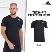 ราคา Adidas อาดิดาส เสื้อรัดรูป ผู้ชาย TR M Techfit ShortSleeveTee GM5037 BK (1000) (15146439632)