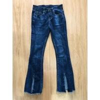 ราคา Jeans denim กางเกงยีนส์ขาม้า เปิดหน้า (795479725)