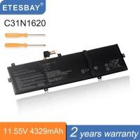 ราคา ETESBAY C31N1620 50WH/4329MAh แบตเตอรี่แล็ปท็อปสำหรับ Asus ZenBook UX430 UX430UQ UX430UQ-GV015T PRO PU404 PU404UF 3ICP5/ (23724868625)