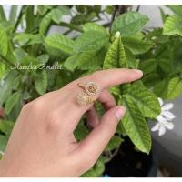 ราคา แหวนโอมโอมล้อมเพชร ॐ เบิกเนตรวัดเทพมณเฑียร (21039861747)