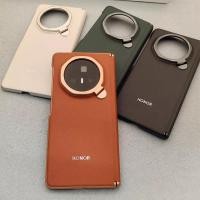 ราคา Original สําหรับ Honor Magic V3 กรณีหรูหราหนังวงเล็บปกหลังโทรศัพท์กันกระแทกพร้อม Kickstand สําหรับ Honor Magic V3 5G (29490598418)