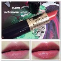 ราคา Estee Lauder Pure Color Envy Sculpting Lipstick #420 Rebellious Rose 2.8g. (No Box) (19804978646)