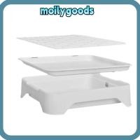 ราคา MOILYHD หม้อเลี้ยงแมวหญ้า, ถาดเพาะเมล็ดไฮโดรโปนิกส์อเนกประสงค์พลาสติก, อุปกรณ์สวนปลูกพืชด้วยตนเองที่เรียบง่าย (40628568836)