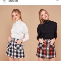 ราคา กระโปรง wool coatover (155267405)