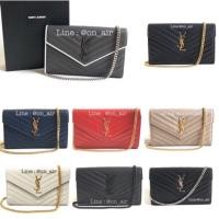 ราคา New ysl woc wallet on chain 9” สุดฮิต (2828364948)