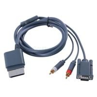 ราคา (พิม NEWGAME ในช่องโค้ดส่วนลด)XBOX 360 VGA HD AV Cable Xbox360 (649172727)