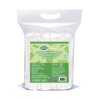 ราคา เอโร่ หลอดรักษ์โลกงอสีขาวห่อกระดาษ 21 ซม. 80 เส้น x 6 (661459) (52256352197)