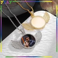 ราคา สร้อยคอปีกฮิปฮอปพลอยเทียมสร้อยคอจี้สไตล์เกาหลีเหรียญสร้อยคอผู้ชาย (27644232461)