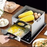 ราคา หม้อนึ่งแป้งก๋วยเตี๋ยวหลอด 2 ชั้นนึ่ง อเนกประสงค์ หม้อนึ่งสแตนเลสเกรดอาหาร (47005332376)