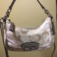 ราคา ของแท้ 100% กระเป๋า Coach ครอสบอดี้มือสอง (4734048613)