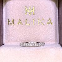 ราคา แหวนเพชรแถว เพชรขนาดเม็ดละ1ตังค์ 6,990บาท (5117143571)