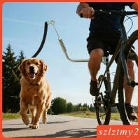 ราคา [Szlztmy2] สายจูงสุนัขจักรยานสิ่งที่แนบมาสวนออกกําลังกายหดขี่จักรยานสายจูงสุนัข (54006751240)