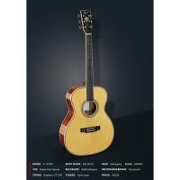 ราคา ราคาถูกเกินจริง*กีตาร์โปร่งไม้แท้ทั้งตัว COVO ออลโซลิดทรงOM41"งานระดับพรีเมี่ยม (26686679630)