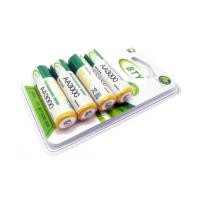 ราคา BTY ถ่านชาร์จ AA 3000 mAh NIMH Rechargeable Battery แพค4 ก้อน (197298725)