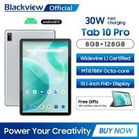 ราคา Blackview Tab 10 Pro 10.1 นิ้ว FHD + จอแสดงผล 6580mAh Dual 4G โทรศัพท์แท็บเล็ตพีซี Octa-core 8GB + 128GB 8MP + 13MP กล้องแท็บเล็ต Google Play (27710502979)