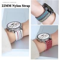 ราคา 22 มม.สายไนลอนสําหรับ Garmin Venu 4 45 มม.3 2 Forerunner 570 47 มม.265 255 เพลง 255M Vivoactive 4 Smartwatch Replacment สร้อยข้อมือกีฬา Watchband Correa ยืด Band (42975482283)