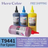 ราคา 500ml 5290 Pigment Ink For Epson WorkForce Pro WF-C5290 C5790 C5210 C5710 Ink T9441 T9451 T9461 T94 (53606116722)