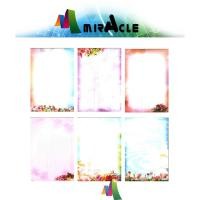ราคา กระดาษการ์ดแฟนซี A4 (A) / Kertas Folio Binding Cover 10s /pkt ~FLORA Series (55555820881)