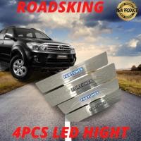 ราคา TOYOTA FORTUNER VIGO 2006 - 2012 LED HIGHT ด้านข้างจานเหล็ก 4 ชิ้น (54204551851)