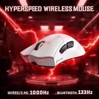 ราคา Attack Shark V3 Gaming Mouse บลูทูธไร้สาย, Tri-Mode, PAW3311&25000 DPI, 1KHz Polling Rate,น้ําหนักเบา 65g, 500mAh แบตเตอรี่ (40578342360)