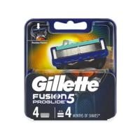 ราคา GILLETTE Fusion5 ยิลเลตต์ ฟิวชั่นไฟว์ โปรไกลด์ ใบมีดโกน 4 ชิ้น (43312889780)