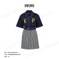 ราคา Kenzo ชุดเดรสผู้หญิง รุ่น Denim Shirting Dress Code: PFD52DR2456F1.DM (24722639176)