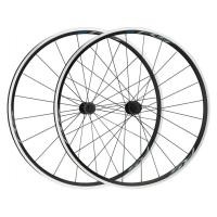 ราคา ล้อจักรยาน SHIMANO วงล้อชุด 700C, WH-RS100, ALLOY, F/R 20/24H, 10/11-SPEED, สีดำ RIM BRAKE (24447279929)