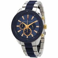 ราคา ✨สด-ผ่อน✨#ARMANI EXCHANGE AX1815 Silver Black Blue Dial Silicone Chronograph นาฬิกาข้อมือผู้หญิง (17818779984)