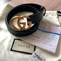 ราคา New Gucci belt 3cm size75 y19 (3120830109)