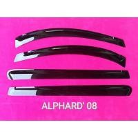 ราคา คิ้วกันสาดรถยนต์TOYOTA ALPHARD ’08 (15947556739)