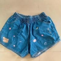 ราคา กางเกงยีนส์ขาสั้น ไซส์ใหญ่ กางเกงขาสั้นสาวอวบ เอว34-44" วินเทจ กางเกงยีนส์ D I Y งานแต่งขาลูกไม้น่ารัก infinnity (16371789137)