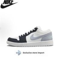 ราคา Jordan Air Jordan 1 Low Low cut White Grey Black (28088376159)