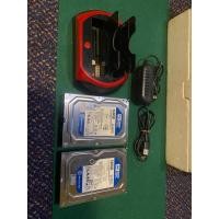 ราคา [มือ2]Hdd docking ide&sata แถม Harddisk ide กับ sata 2 ลูก (40362302369)