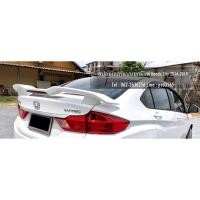 ราคา สปอยเลอร์แบบยกมีไฟ Honda City 2014-2019 (งานนำเข้า) งานทำสีเรียบร้อย (19650643936)