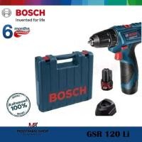 ราคา BOSCH GSR 120Li สว่านไขควงไร้สาย 12V พร้อมแบต 12V 1.5Ah x 2ก้อน และแท่นชาร์จ (GSR120Li) (23257747983)
