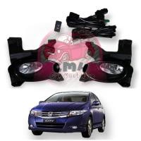 ราคา ไฟ​ตัด​หมอก​ ไฟ​สปอร์ตไลท์​ HONDA​ CITY​ 2009 2010 2011​ ฝาครอบดำเงา ฮอนด้า ซิตี้ (21685658720)