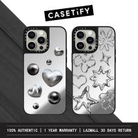 ราคา CASETiFY Chrome Love Mirror Impact เคสโทรศัพท์สําหรับ iPhone 16 Pro Max / iPhone 15 Pro Max / iPhone 14 Pro Max / iPhone 13 Pro Max / iPhone 12 Pro Max / iPhone 11 (52355556121)