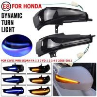 ราคา For Honda Civic 2005-2012 Dynamic Turn Signal Light Side Mirror Indicator Sequential Blinker Lamp C (53405653973)