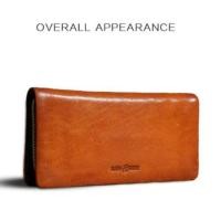 ราคา FifteenSixteen 15/16 กระเป๋าสตางค์หนังแท้ กระเป๋าสตางค์หนัง รุ่น T-1129B (3239229877)