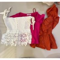 ราคา เสื้อปากไหล่สีขาวงานทะเล เสื้อสีส้มปาดไหล่ เสื้อยืดชมพูเข้ารูป (42652108280)