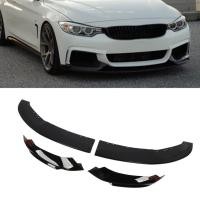 ราคา กันชนหน้าDiffuserสปอยเลอร์Glossy Blackปรับปรุงการจัดการสำหรับ 4 Series F32 F33 F36 (52105177802)