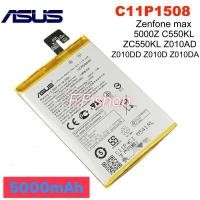 ราคา แบตเตอรี่ แท้ Asus Zenfone max 5000Z C550KL ZC550KL Z010AD Z010DD Z010D Z010DA C11P1508 5000mAh ประกัน 3 เดือน (18603353559)