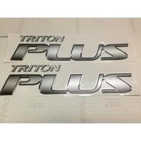 ราคา สติ๊กเกอร์แบบดั้งเดิมรถ สำหรับติดแก้มท้าย MITSUBISHI TRITON PLUS ติดรถ แต่งรถ sticker มิตซูบิชิ (4316539224)