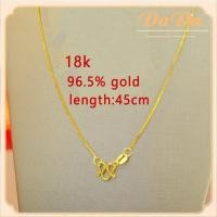 ราคา สร้อยคอทองคําแท้ 18k 1.9 กรัม 9 6.5% สําหรับผู้หญิง (24108023972)